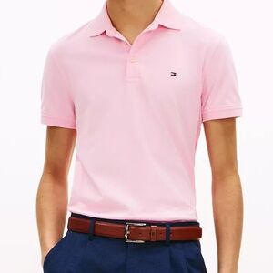 REGULAR FIT STRETCH TOMMY POLO